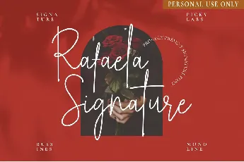 Rafaela Signature font