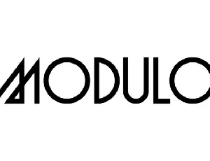 Modulo font