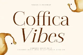 Coffica Vibes font