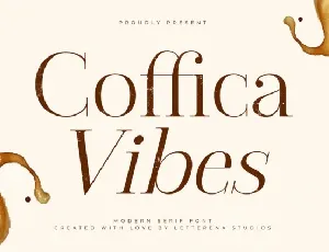 Coffica Vibes font