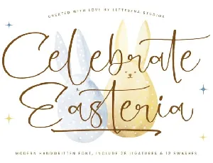 Celebrate Easteria font