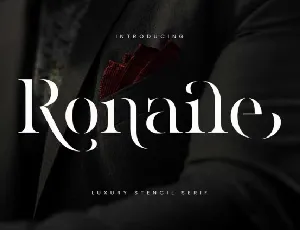 Ronaile font