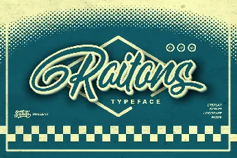 Raitons font