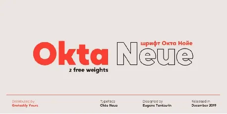 Okta Neue font