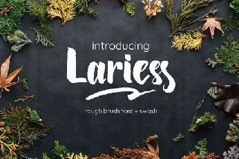 Lariess font