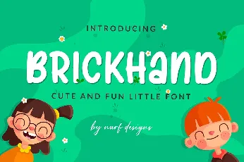 Brickhand font