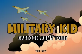 Military Kid font