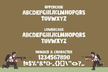 Military Kid font