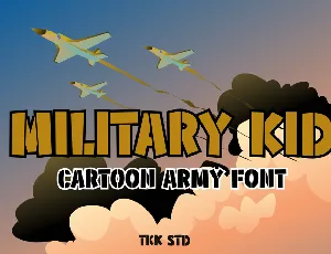 Military Kid font