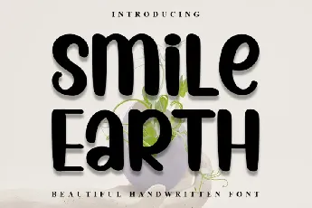 Smile Earth font