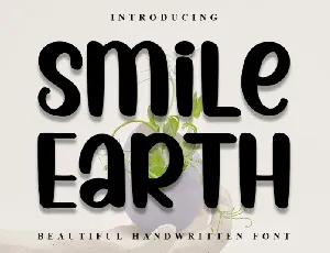 Smile Earth font