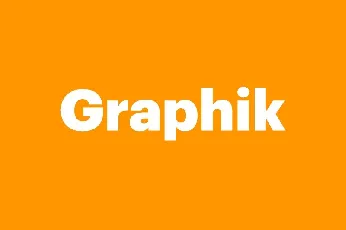 Graphik Family font