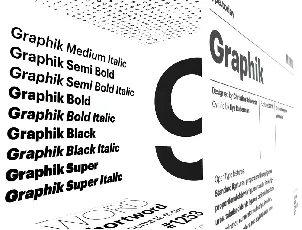 Graphik Family font