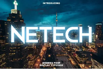 Netech font