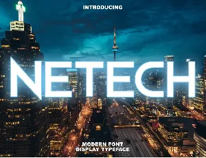 Netech font