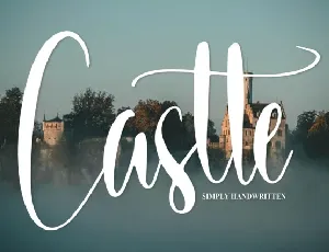 Castle Script font