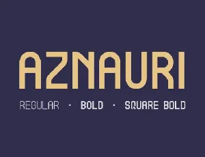 Aznauri Free font