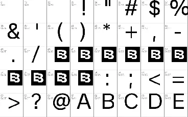 Binoma font