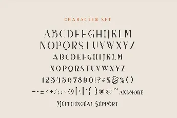 Breviel Amore font