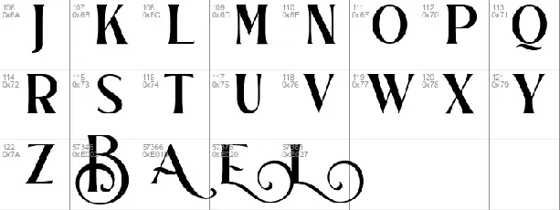 Breviel Amore font