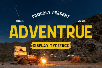 ADVENTRUE font