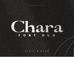 Chara Duo font