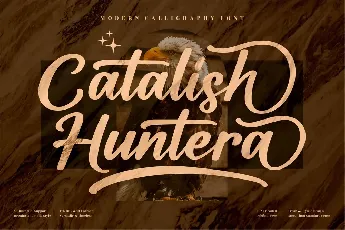 Catalish Huntera font