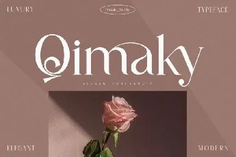 Qimaky font