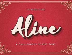 Aline font