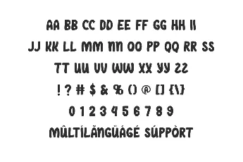 SausTomatDemo font