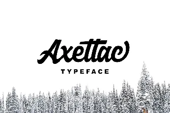 Axettac Script Free font