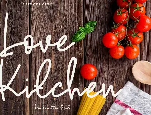 Love Kitchen font