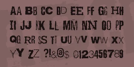 Scizzorwreck Halbfett Alt font