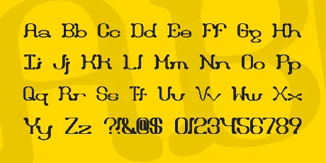 Draggle font