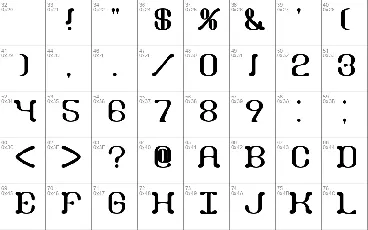 Draggle font