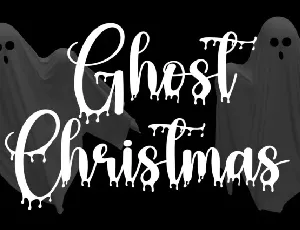 Ghost Christmas Script font