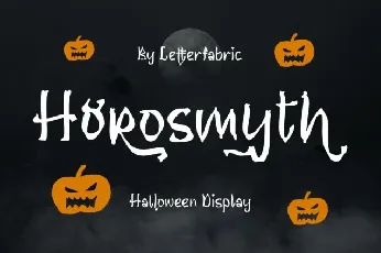 Horosmyth font