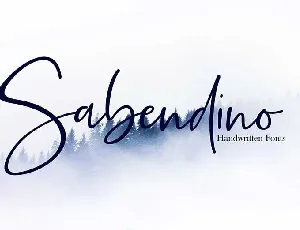 Sabendino font