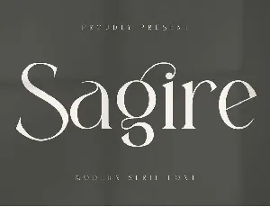 Sagire font