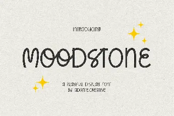 Moodstone font