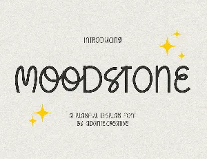 Moodstone font