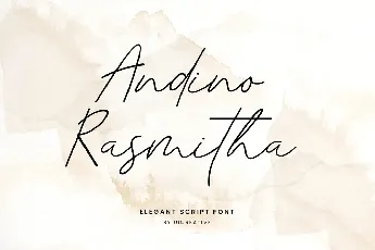 AndinoRasmitha font