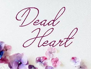 Dead Heart font