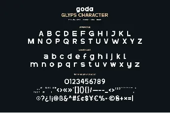 Goda font