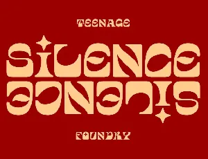 TF Silence DEMO font