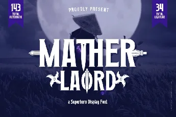 Mather Laord font