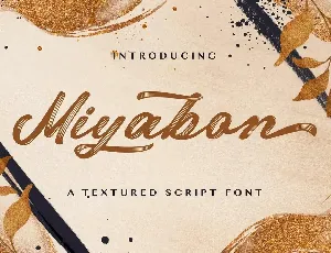 Miyabon font