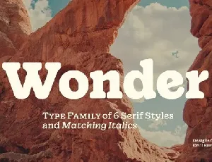 Wonder font