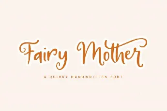 Fairy Mother Script font