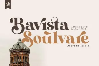 Bavista Soulvare Serif font